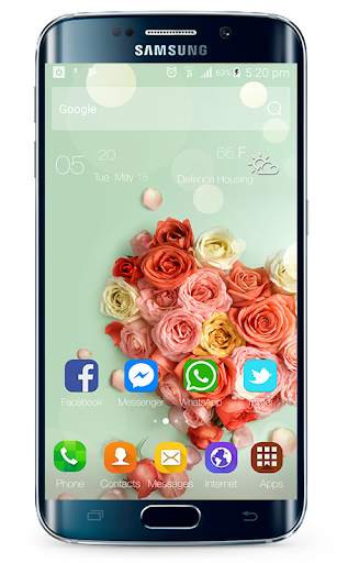 Launcher & Theme Huawei Y9 screenshot 1