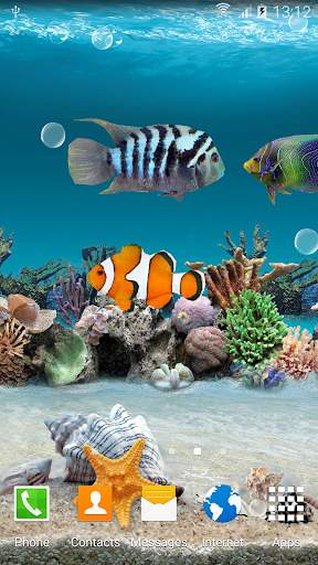 Coral Fish 3D Live Wallpaper screenshot 4