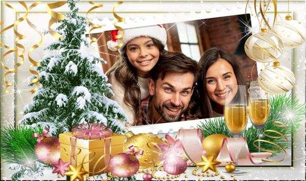 christmas photo frame screenshot 2