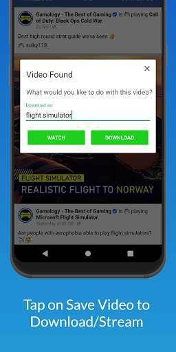 Facebook Video Downloader – HD Video Download Free 4 تصوير الشاشة