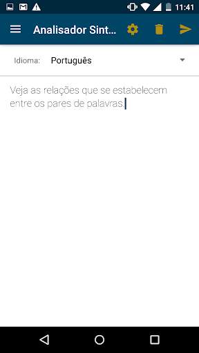 Analisador sintático LK скриншот 1