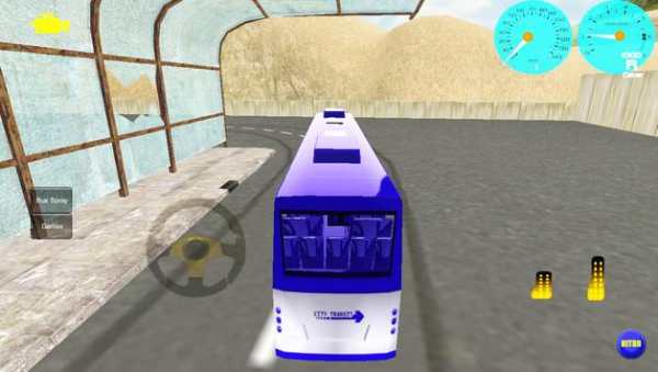 Bus Driving Simulator-Classic screenshot 1