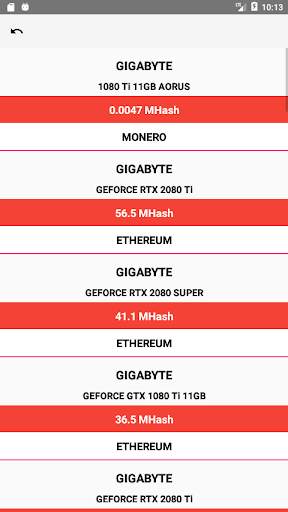 CRYPTO MONEY MINING GPU BENCHMARK स्क्रीनशॉट 3