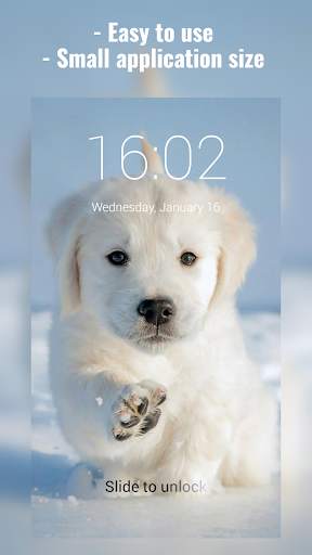 Labrador Lock Screen 1 تصوير الشاشة