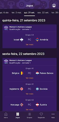 EURO 2024 e Women's EURO 2025 screenshot 7