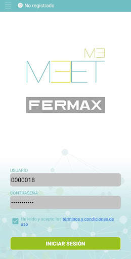 FERMAX MEET ME screenshot 2