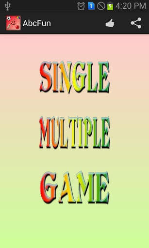 Kids matching ABC game screenshot 1