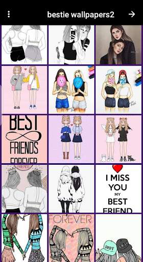 bestie wallpapers screenshot 3