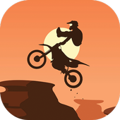 Motobike Racing Game Stunts أيقونة