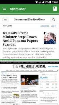 Androwser: Multiview Browser screenshot 1