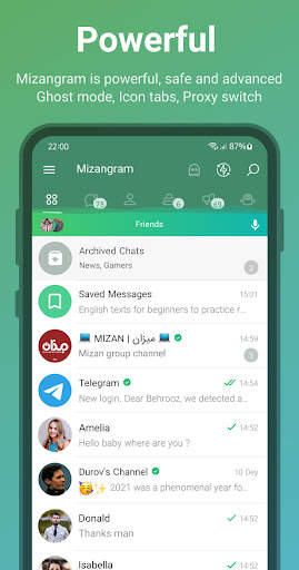 Mizangram Messenger screenshot 6