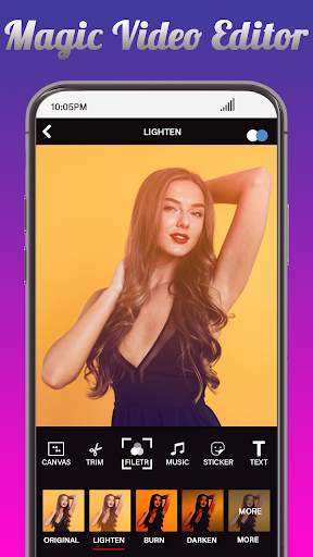 Magic short video editing tool - viva video apps screenshot 4