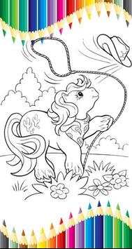 MyLittle Unicorn Coloring Game For Kids screenshot 4