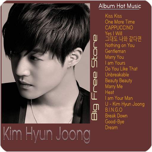 Kim Hyun Joong Album Hot Music screenshot 4