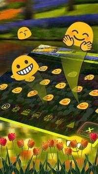 Garden Keyboard Theme screenshot 2