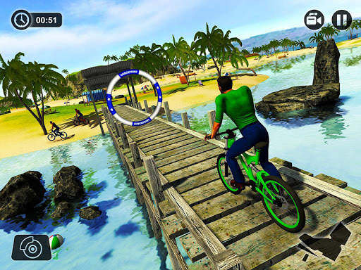 Water Surfer Floating BMX Bicycle Rider Racing screenshot 8