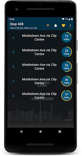 Next Bus Dublin screenshot 2