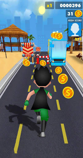 Subway Titans Run - Teen Go screenshot 1