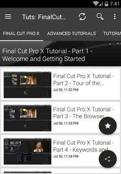 Final Cut Pro X Video Editing Software Tutorials 3 تصوير الشاشة