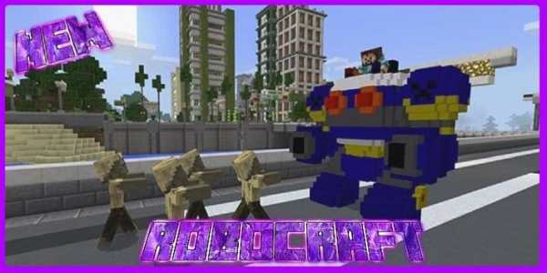 MOD RoboCraft for McPE screenshot 1