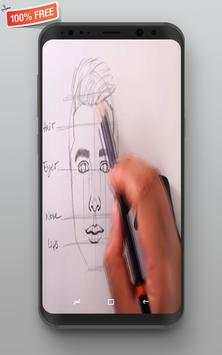 Face Drawing Step by Step скриншот 4