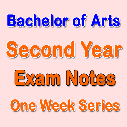 BA Second Year Exam Notes - One Week Series icon