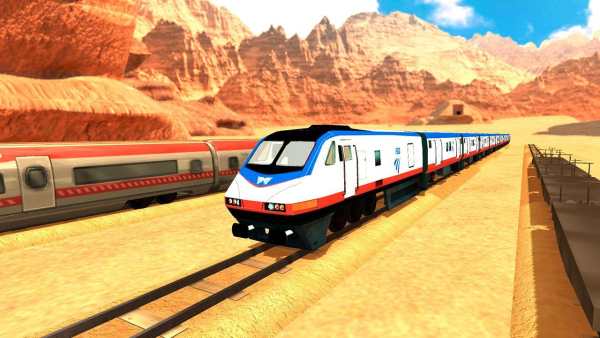 Train Driving 3D 2020:Free Train Simulator Games screenshot 5
