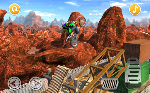 Crazy Stunt Bike Racing Free screenshot 2