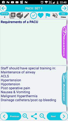 PACU Post-Anesthesia Care Unit/PAR Practice Test screenshot 4