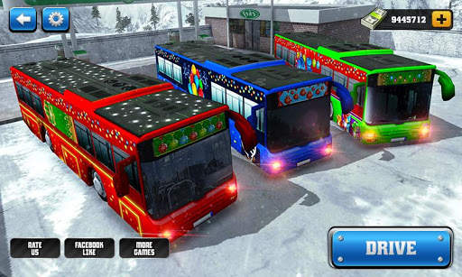 Off-Road Hill Bus Driving screenshot 1