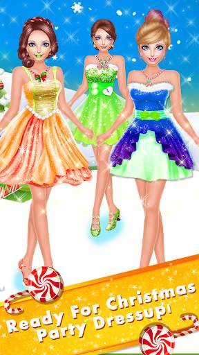 Christmas Candy Beauty Salon : Makeover Game screenshot 4