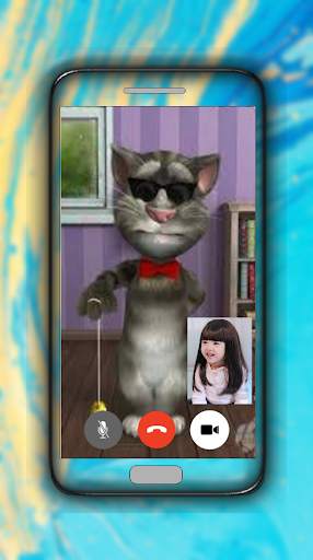Cat Tom's Fake Video Call screenshot 2