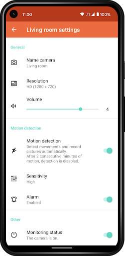 Mitch Camera - Security & Pet screenshot 4