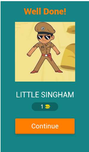 Little Singham Quiz Game 2021 screenshot 2