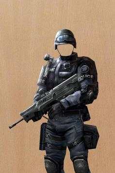 SWAT Man Photo Suit 2 تصوير الشاشة