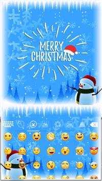 Marry Christmas Cap Keyboard screenshot 4