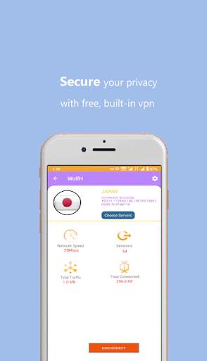 wolfH Browser screenshot 4