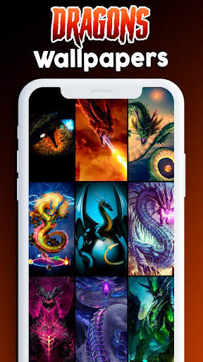 🐉Dragon Wallpaper🐉 Fire, Dark Wallpaper HD screenshot 1