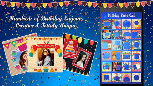 Birthday Photo Collage Maker 1 تصوير الشاشة
