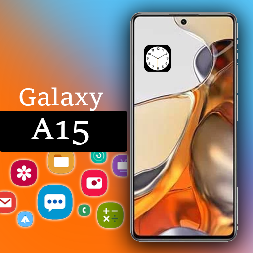 Galaxy A15 Launcher 2023 theme icon