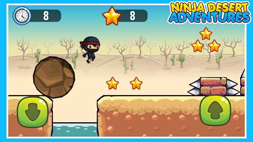 Ninja Desert Adventures screenshot 1