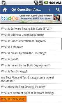 QA Question Answers скриншот 2