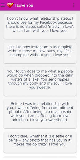 Love SMS Collection screenshot 4