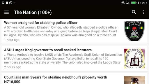 Nigeria News Archive 10 تصوير الشاشة