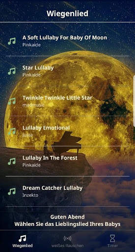 Lullaby Emotional - Wiegenlied, weißes Rauschen screenshot 1