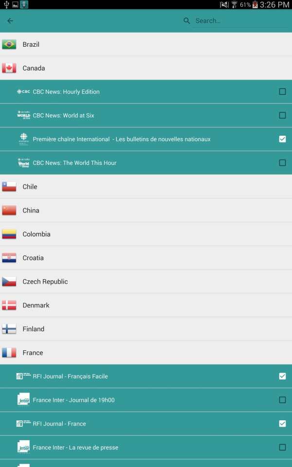 myTuner Audio News screenshot 8