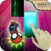 Piano Tiles Spider-man logo
