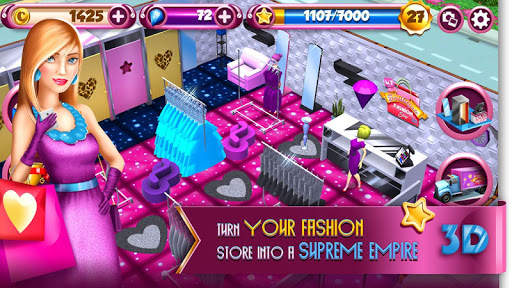 My Boutique Fashion Shop Game: screenshot 3