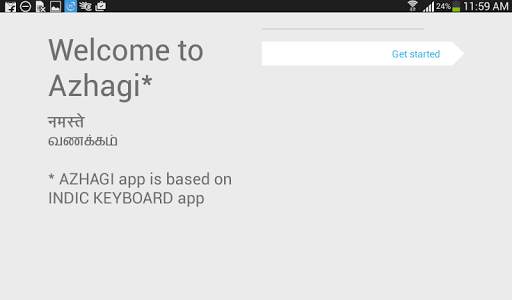 Azhagi Indic Keyboard screenshot 11
