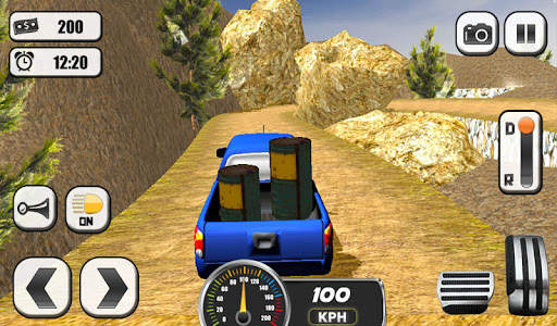 Offroad Truck Driver -Uphill Driving Game 2018 screenshot 7